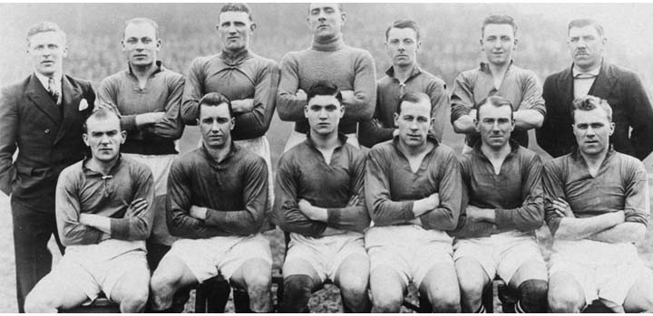 leeds squad photo 1927-1928