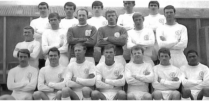 leeds squad photo 1965-1966