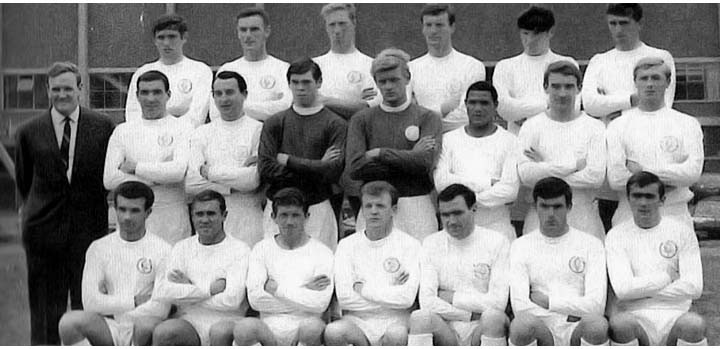leeds squad photo 1966-1967