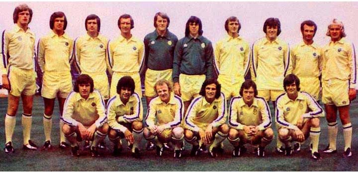 Camisa Retrô Leeds united amarela 1974- ENG - Camisas de Clubes Futebol Retro.com