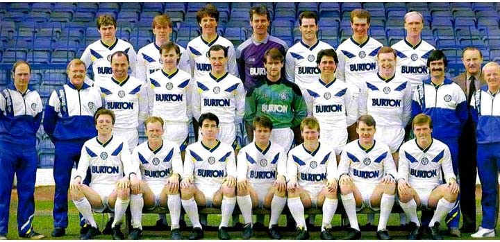 leeds squad photo 1986-1987