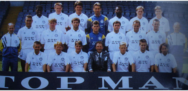leeds squad photo 1989-1990