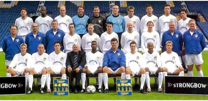 leeds squad photo 2000-2001