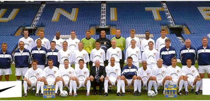 leeds squad photo 2000-2001