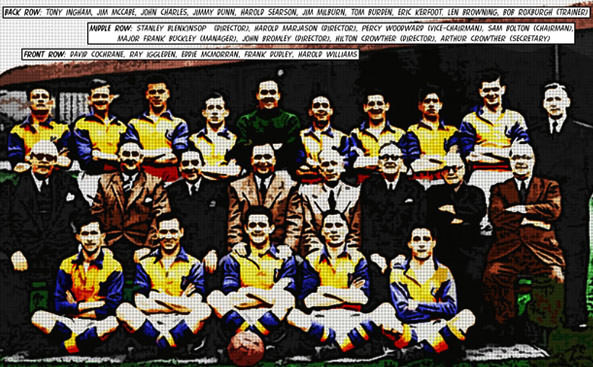 the united squad of 1949-1950