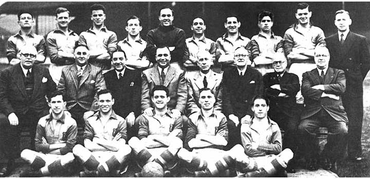 leeds squad photo 1949-1950