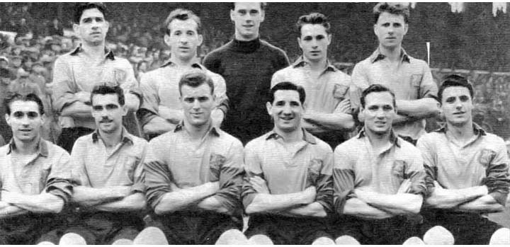 leeds squad photo 1953-1954