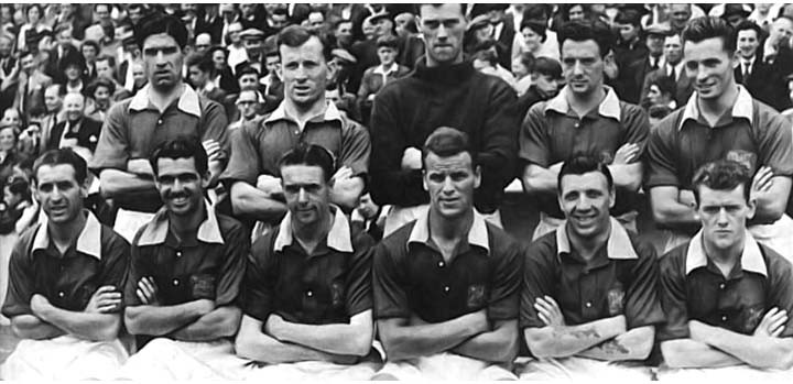 leeds squad photo 1955-1956