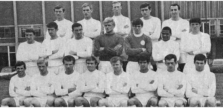 leeds squad photo 1967-1968