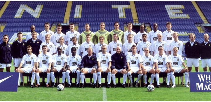 leeds squad photo 2000-2001