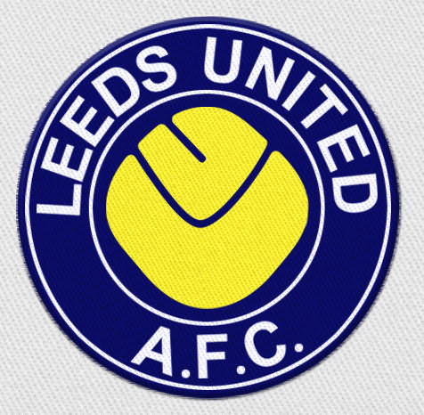 the lufc smiley with border containing the club name